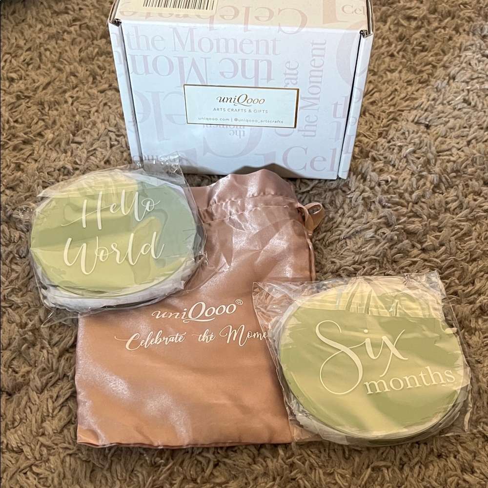 uniLooo Baby Milestone Discs